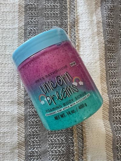 Onyx Bathhouse Unicorn Dreams Foaming Body Scrub