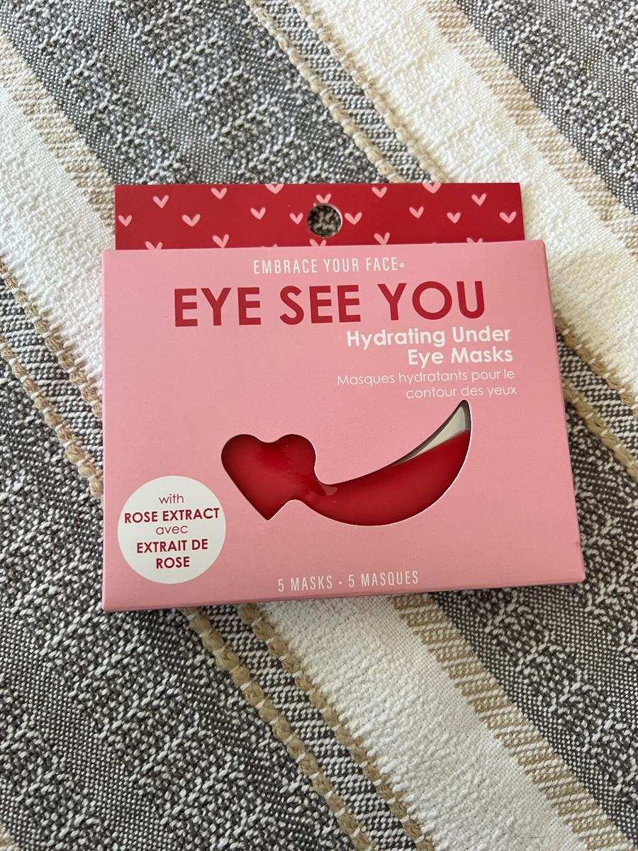 Eye See You Hydrating Under Eye Masks Rose Extract 5-pack