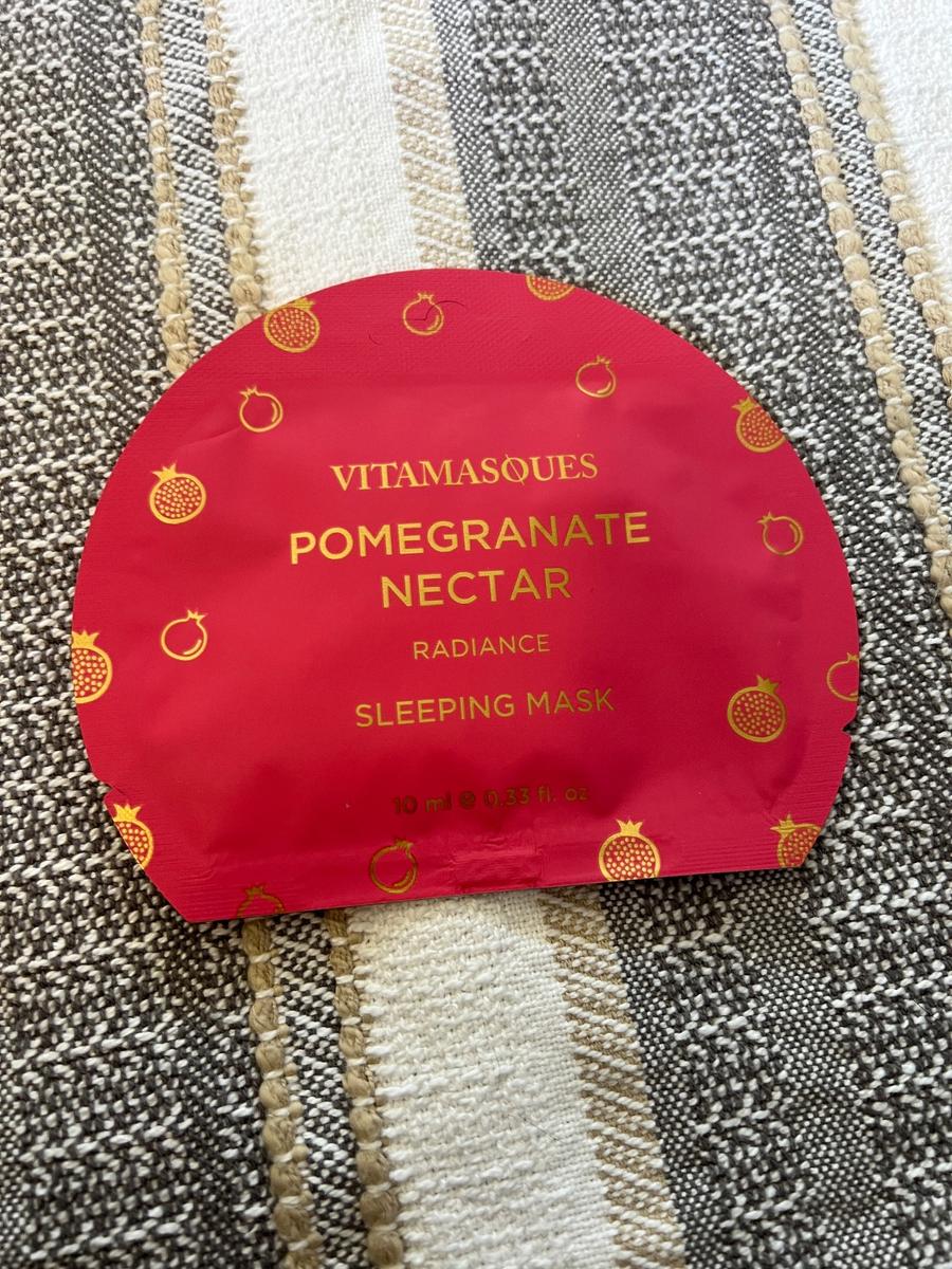 Vitamasques Pomegranate Nectar Radiance Sleeping Mask