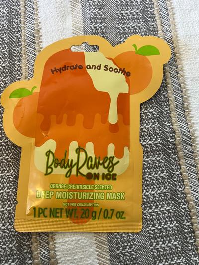 Body Raves On Ice Orange Creamsicle Deep Moisturizing Mask
