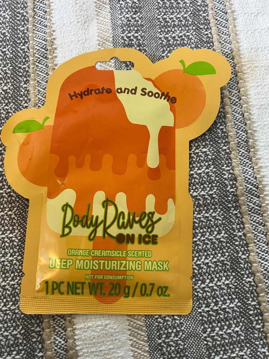 Body Raves On Ice Orange Creamsicle Deep Moisturizing Mask