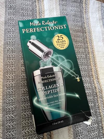 Merle Roberts Perfectionist Collagen & Peptide Anti-Wrinkle Face Serum 1oz
