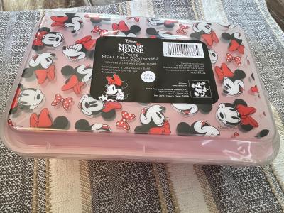 Disney Minnie Mouse 4-Piece Meal Prep Containers