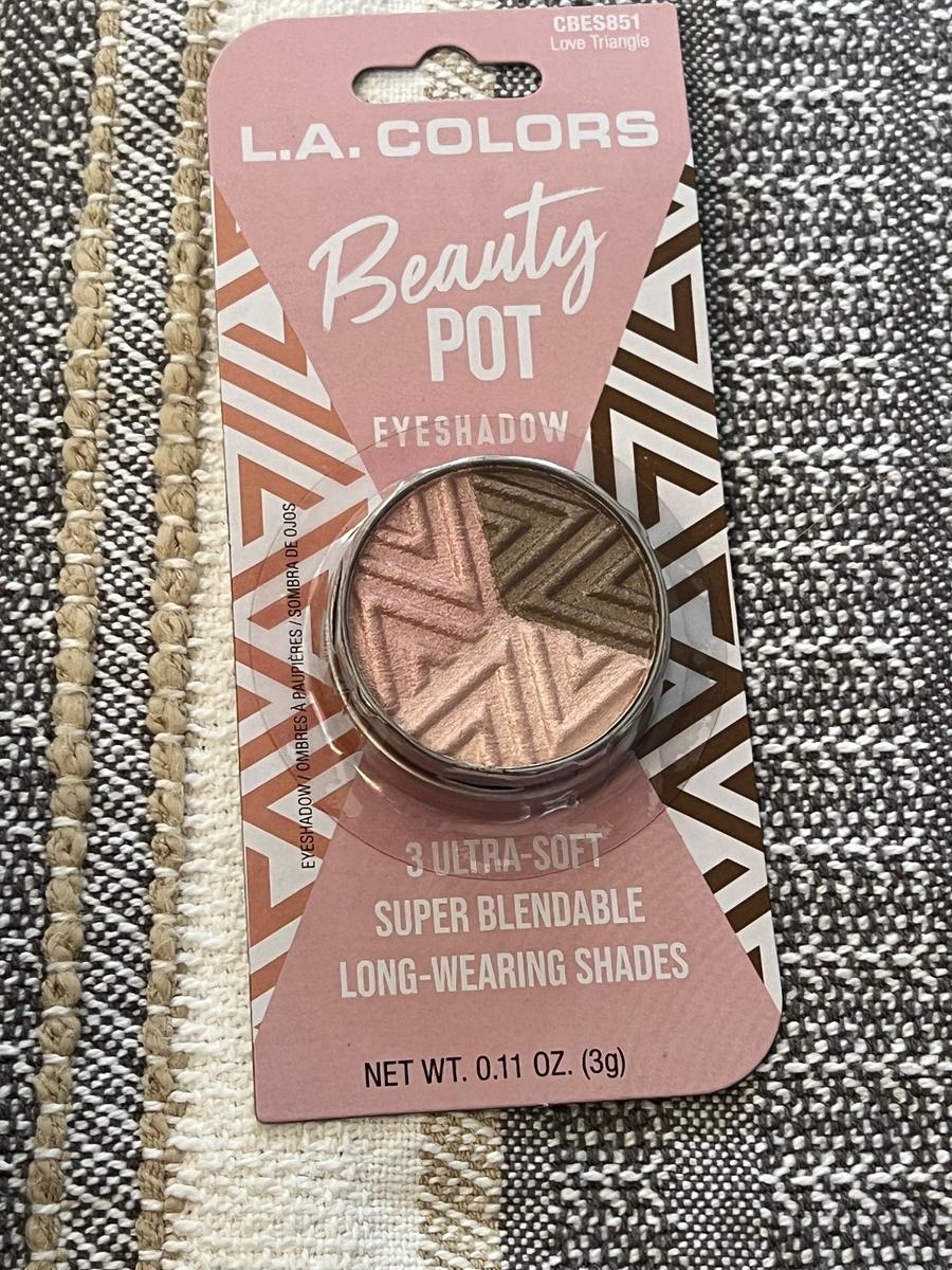 L.A. Colors Beauty Pot Eyeshadow Love Triangle