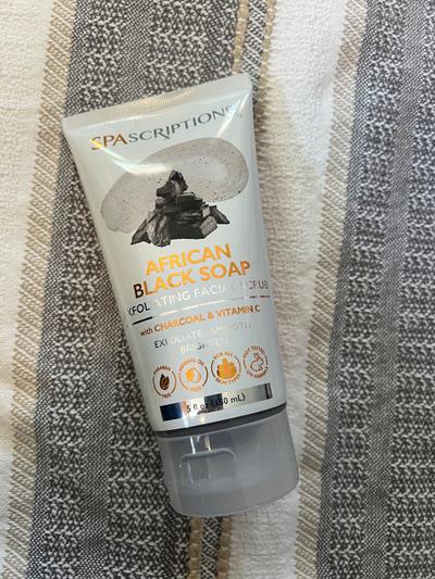 SpaScriptions African Black Soap Exfoliating Facial Scrub