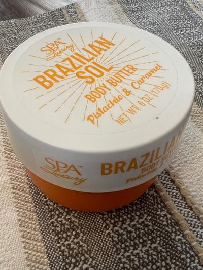 Brazilian Sol Pistachio & Caramel Body Butter 6oz