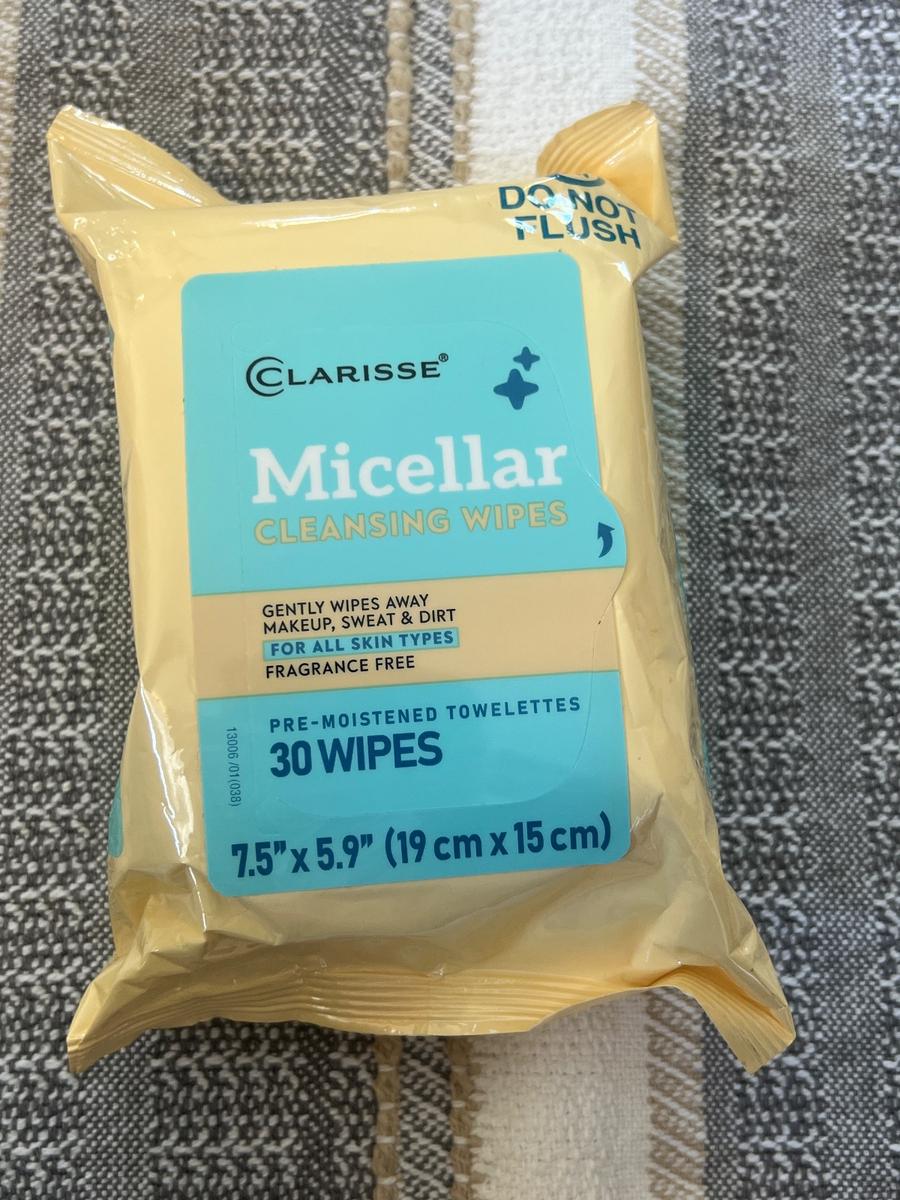 Clarisse Micellar Cleansing Wipes 30ct