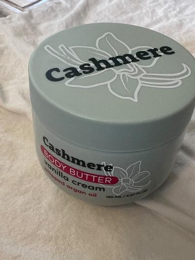 Cashmere Body Butter Vanilla Cream with Argan Oil