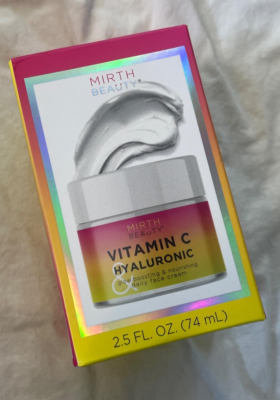 Mirth Beauty Vitamin C & Hyaluronic Daily Face Cream 2.5oz