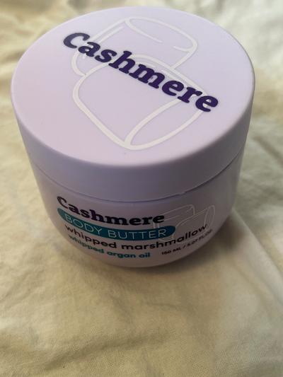 Cashmere Body Butter Whipped Marshmallow Argan Oil 5.07oz