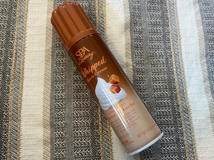 Spa Luxury Whipped Shave Cream Dulce de Leche 5oz