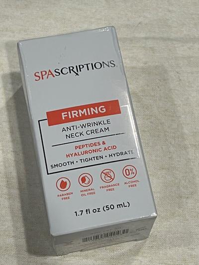 SpaScriptions Firming Anti-Wrinkle Neck Cream 1.7oz