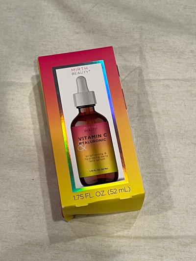 Mirth Beauty Vitamin C & Hyaluronic Brightening Face Serum 1.75oz