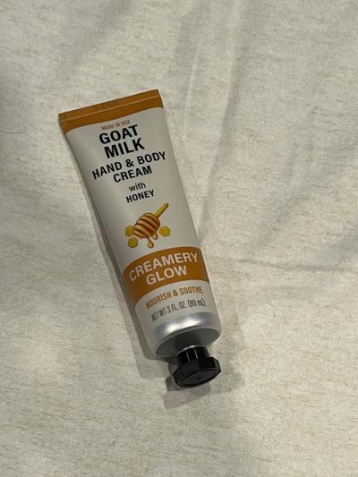 Goat Milk & Honey Hand & Body Cream Creamery Glow 3oz