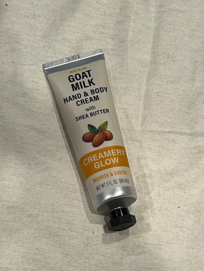 Creamery Glow Goat Milk Hand & Body Cream with Shea Butter