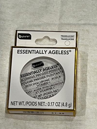 b.pure Essentially Ageless Blurring Pressed Powder Translucent