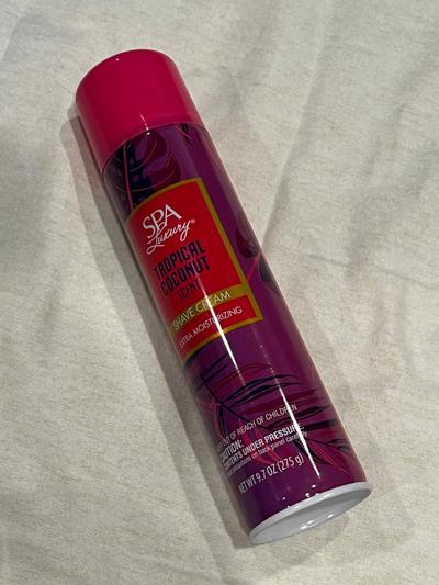 Spa Luxury Tropical Coconut Shave Cream Extra Moisturizing
