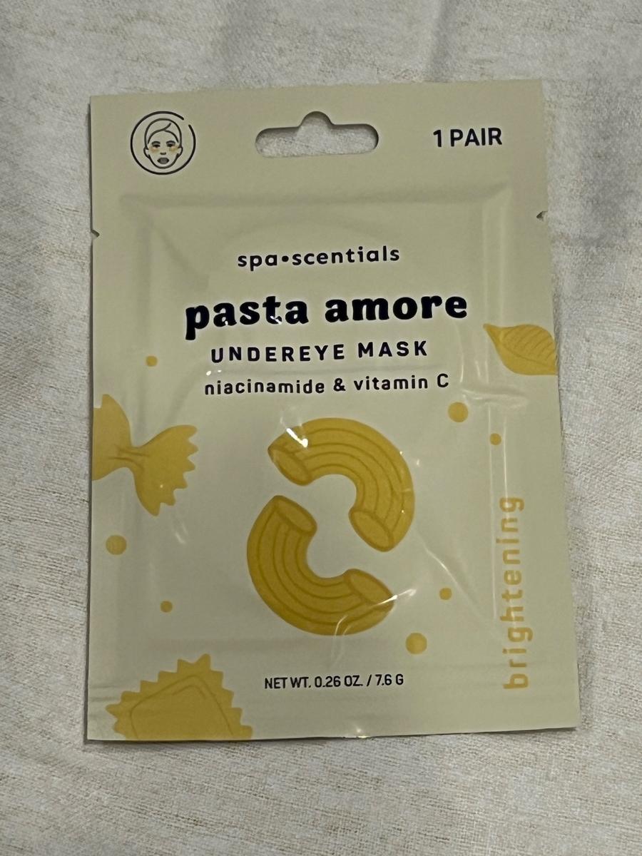 Spa Scentials Pasta Amore Undereye Mask 1-pair