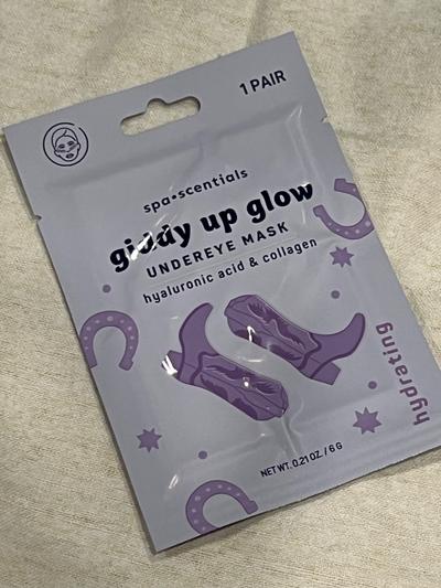 Spa Scentials Giddy Up Glow Undereye Mask