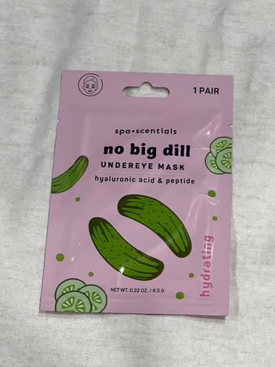 Spa Scentials No Big Dill Undereye Mask