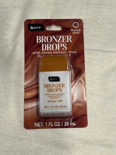 b.pure Bronzer Drops Bronze Gold 1 fl oz
