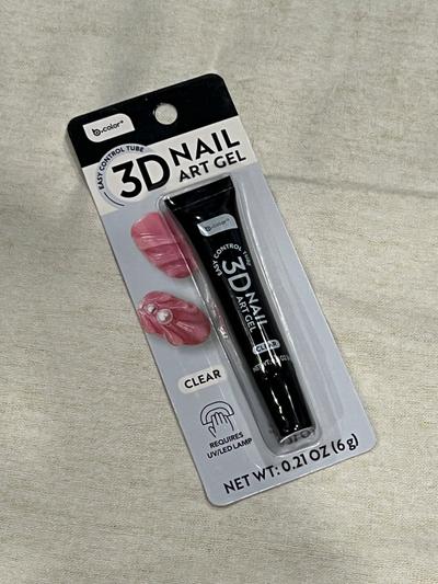 b.color 3D Nail Art Gel Clear