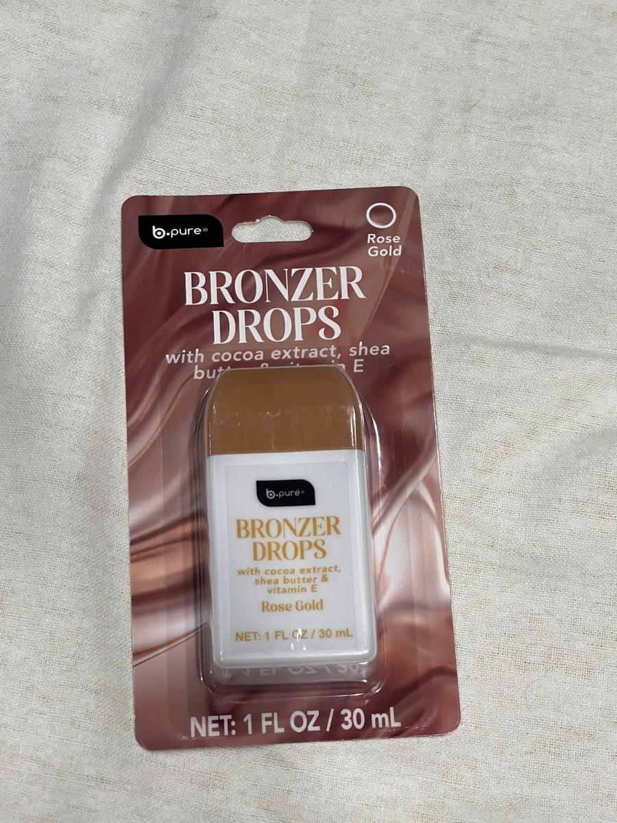 b.pure Bronzer Drops Rose Gold 1 fl oz
