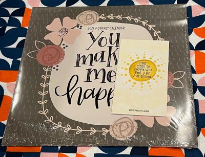 2027 Monthly Calendar & Planner Bundle – You Make Me Happy
