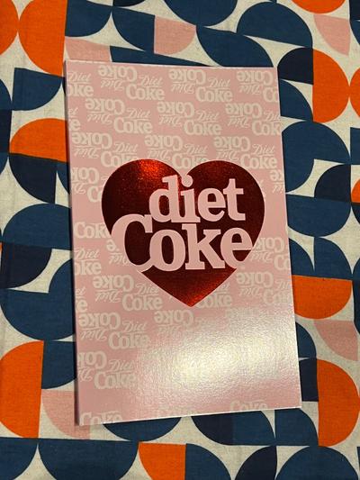 Diet Coke Heart Logo Notebook