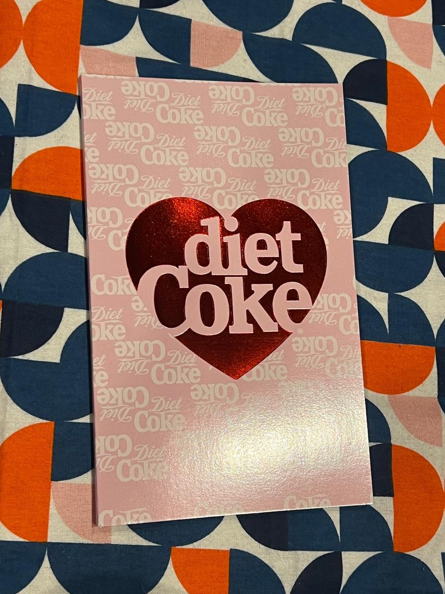 Diet Coke Heart Logo Notebook