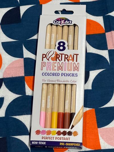 Cra-Z-Art Portrait Premium Colored Pencils 8-pack