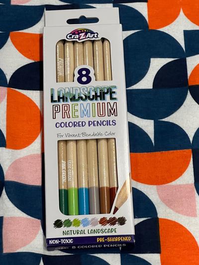Cra-Z-Art Landscape Premium Colored Pencils 8-pack