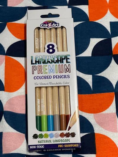 Cra-Z-Art Landscape Premium Colored Pencils 8-pack