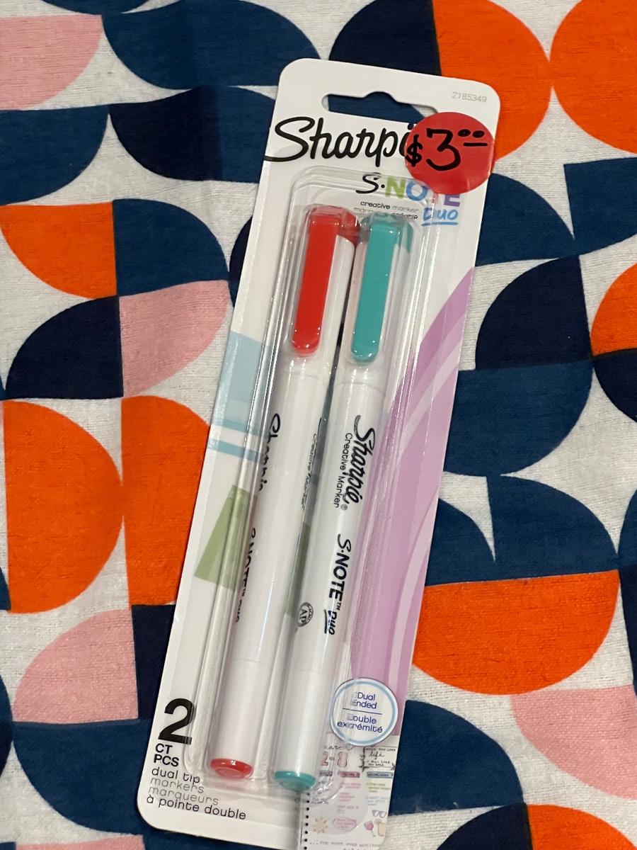 Sharpie S-Note Duo Creative Markers 2-ct dual tip