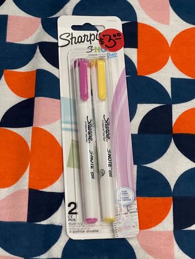 Sharpie S-Note Duo Creative Markers 2-ct