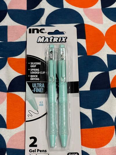 Inc. Matrix Ultra-Fine Gel Pens 2-pack