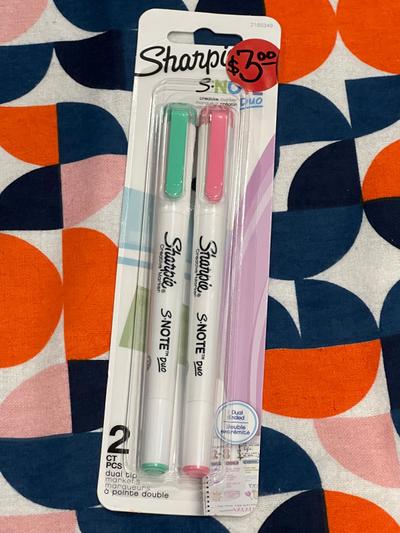 Sharpie S-Note Duo Creative Markers 2-pack