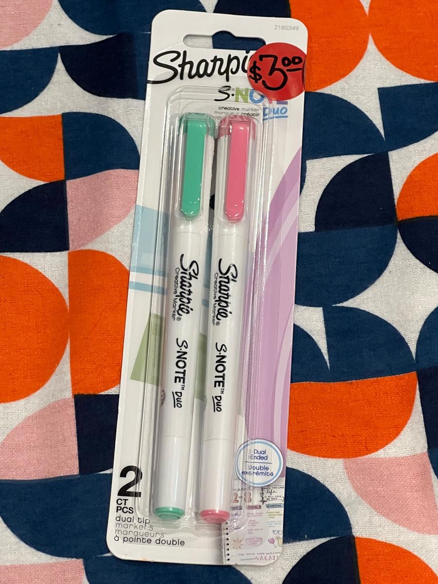 Sharpie S-Note Duo Creative Markers 2-pack