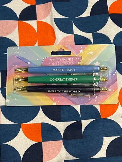 Inspirational Pens 3-pack