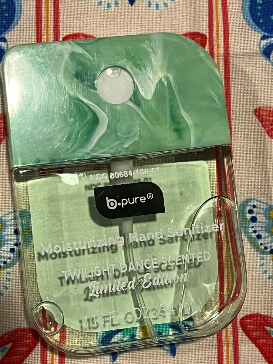 b.pure Moisturizing Hand Sanitizer Twilight Dance Scented Limited Edition
