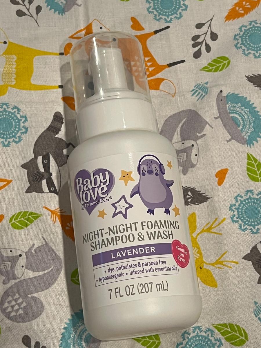 Baby Love Night-Night Foaming Shampoo & Wash Lavender 7oz