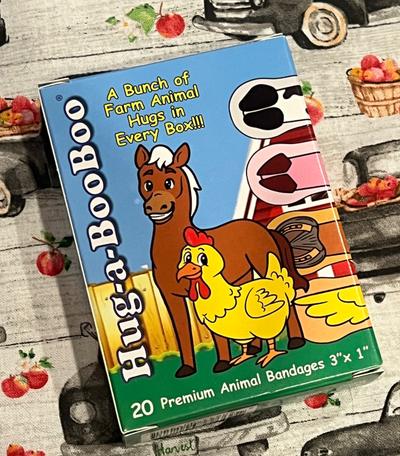 Hug-a-Boo Boo Farm Animal Bandages 20ct