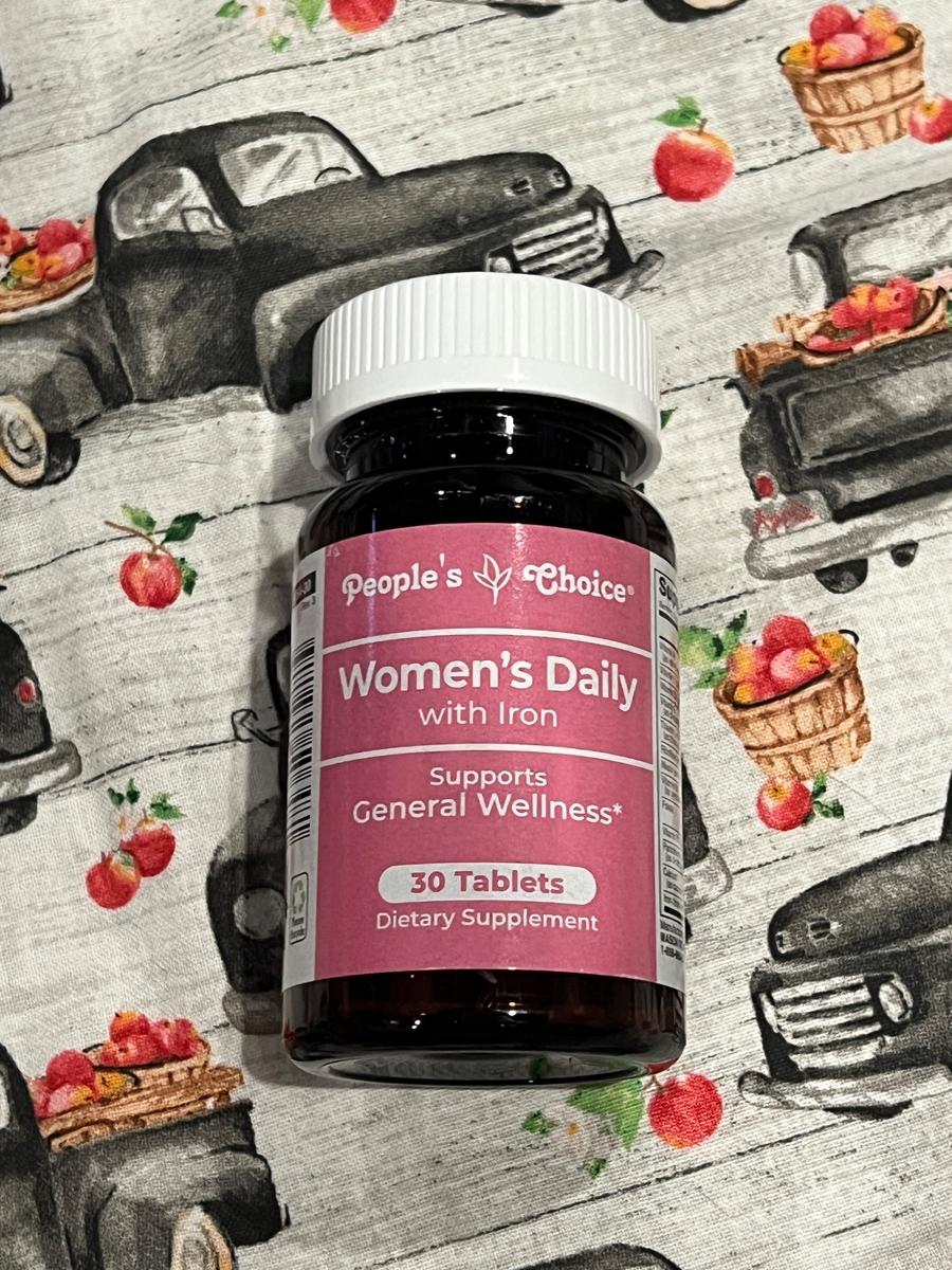 People's Choice Women's Daily Multivitamin with Iron 30ct