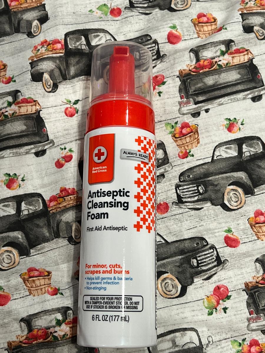 American Red Cross Antiseptic Cleansing Foam 6oz