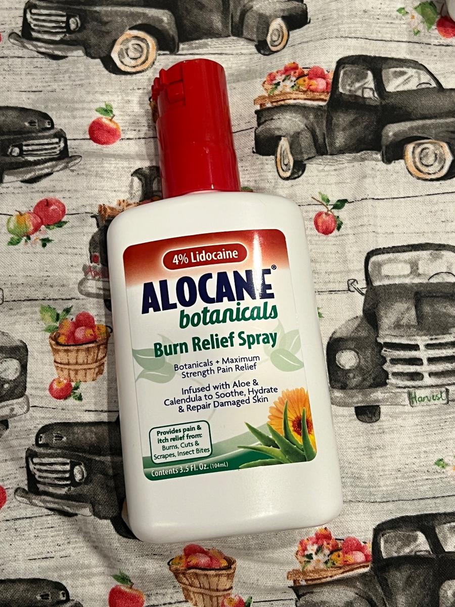 Alocane Botanicals 4% Lidocaine Burn Relief Spray 3.5oz