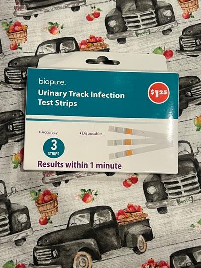 Biopure UTI Urinary Tract Infection Test Strips 3ct