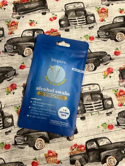 Biopure Alcohol Swabs 15-Pack