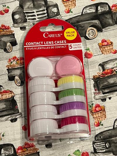 Careus Contact Lens Cases Value Pack 5-count