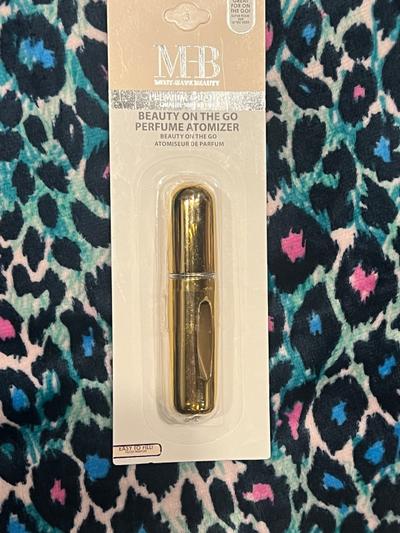 MHB Beauty on the Go Gold Perfume Atomizer