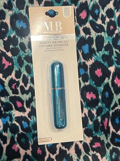 MHB Must-Have Beauty On The Go Perfume Atomizer Blue